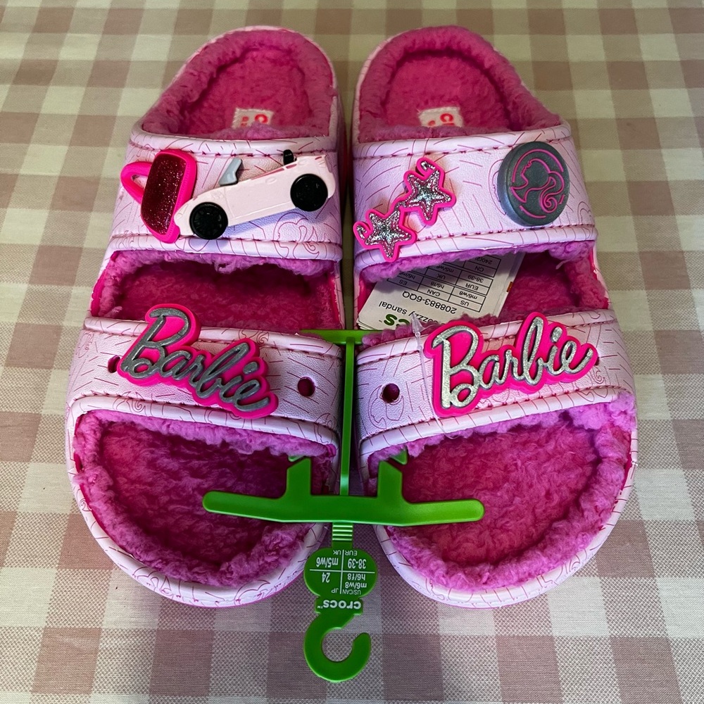 Croc’s x Barbie Cozzzy Sandals